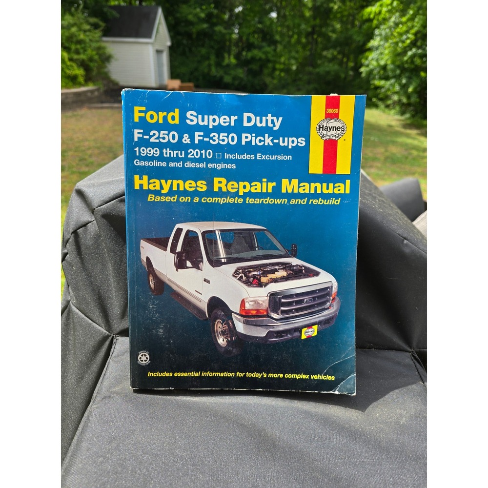 Haynes Repair Manual Ford SuperDuty F250 F350 Pick-ups 1999-2010 Excursion 36060
